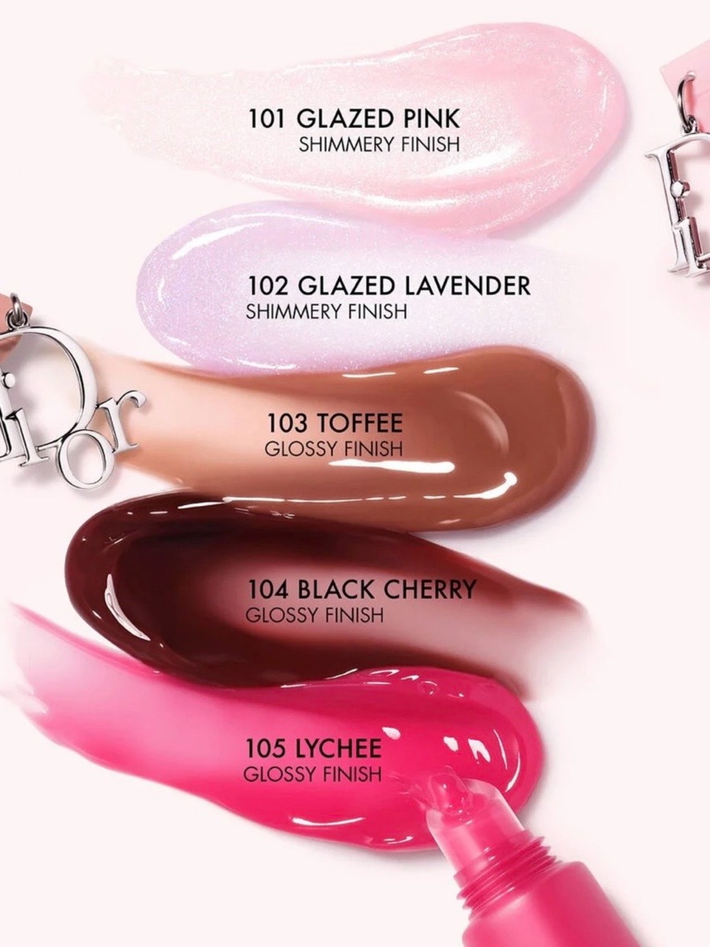 Dior Lip Glow Butter - Pink Hydrating Lip Balm & Dior charm for necklace - Picture 5 of 7